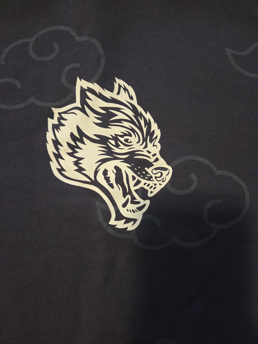 Darc Sport Navy Crewneck Sweatshirt with White Logo Tag - Picture 2 of 7